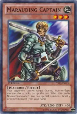 Yugioh! MP Marauding Captain - YS13-EN019 - Common - 1st Edition Moderately Play - Image 1