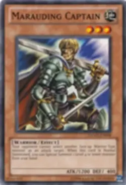 Yugioh! LP Marauding Captain - DEM1-EN008 - Common - Lightly Played, English - Image 2