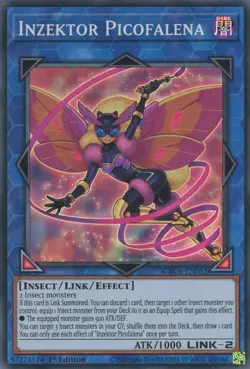 Yugioh! LP Inzektor Picofalena - GRCR-EN051 - Super Rare - 1st Edition Lightly P - Image 1