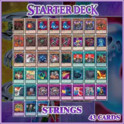 STRINGS SLIFER SLIME STARTER DECK 43 | Jam Humanoid Worm The Sky Dragon YuGiOh - Image 2