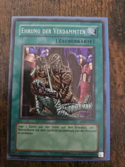 Yu-Gi-Oh Card - Honoring the Damned - Super Rare - MRD-G057 - Image 3