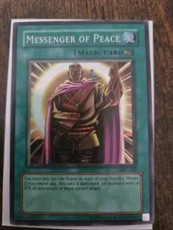Yu-Gi-Oh Card - Messenger of Peace - Super Rare - MRL-102 - Image 3