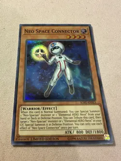 Yu-Gi-Oh! Neo-Space Connector SOFU-ENSE3 Super Rare Limited Ed Near Mint - Image 3