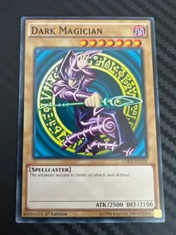 Yugioh Dark Magician LDK2-ENY10 Common 1st Edition NM - Image 3