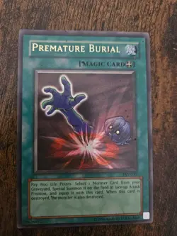 Yu-Gi-Oh Card - Premature Burial - Ultra Rare - PSV-037 - Image 1