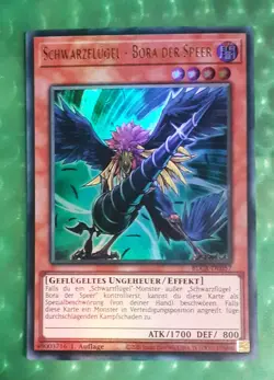 Yu-Gi-Oh BLCR, "Near Mint", Blackwing - Bora the Spear, 1st Edition - NEW - Image 2