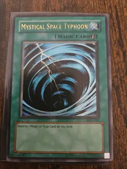 Yu-Gi-Oh Card - Mystical Space Typhoon - Ultra Rare - MRL-047 - Image 3