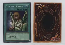 Graceful Charity Unlimited YuGiOh Starter Deck Pegasus #SDP-040 2003 1e8j - Image 3