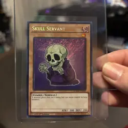 Yugioh! 1x Skull Servant Chibi Artwork BLMM-EN002 Secret Rare 1st Ed NM - Image 3