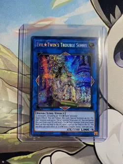 Yu-Gi-Oh! TCG Evil Twin's Trouble Sunny 2022 Tin of the Pharaohs Gods MP22-EN216 - Image 1
