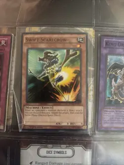 YUGIOH TCG SWIFT SCARECROW COMMON 1ST EDITION - Image 1