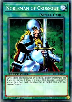 Nobleman of Crossout #SBC1-ENF15 Yugioh Near Mint or Better - Image 1