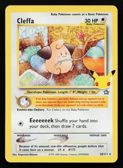 Cleffa 20/111 Holo Celebrations Classic Collection PokÃ©mon Card - Image 1