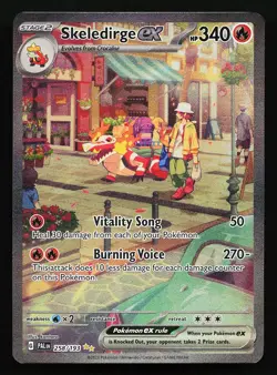 Skeledirge ex 258/193 Special Illustration Rare Paldea Evolved PokÃ©mon Card - Image 1