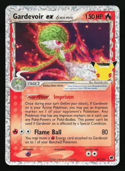 Gardevoir ex 93/101 Holo Celebrations Classic Collection PokÃ©mon Card - Image 1