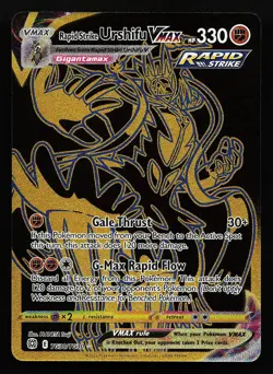 Rapid Strike Urshifu VMAX TG30/TG30 Ultra Rare Brilliant Stars PokÃ©mon Card - Image 1