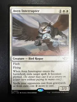 MtG Aven Interrupter Outlaws of Thunder Junction Regular - Image 1