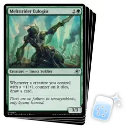 PRESALE MELTSTRIDER EULOGIST X4 Edge Of Eternities EOE Magic MTG MINT CARD - Image 1