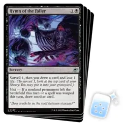 PRESALE HYMN OF THE FALLER X4 Edge Of Eternities EOE Magic MTG MINT CARD - Image 1
