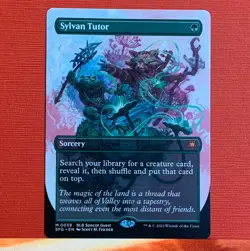 Sylvan Tutor (Borderless) - Special Guests (SPG) - Near Mint / NM - Magic MTG - Image 1
