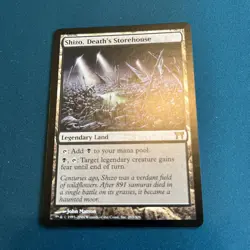MTG Shizo, Death's Storehouse Champions of Kamigawa UNPLAYED - Image 1