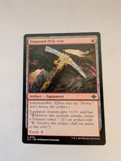 MTG Diamond Pick-Axe NM-Mint The Lost Caverns of Ixalan - Image 1