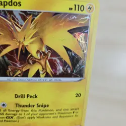 WHOLE SWIRL NM Zapdos 48/185 Cosmos Blister Promo Holo Rare Pokemon Card Voltage - Image 2