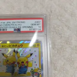 Pokemon Pikachu Manzai Promo PSA10 GEM MT 407 SM P Osaka DX Exclusive Card - Image 3