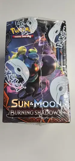 Pokemon Sun & Moon Burning Shadows Booster Box Factory Sealed English - Image 3