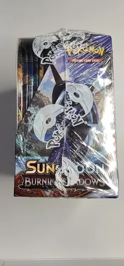 Pokemon Sun & Moon Burning Shadows Booster Box Factory Sealed English - Image 4