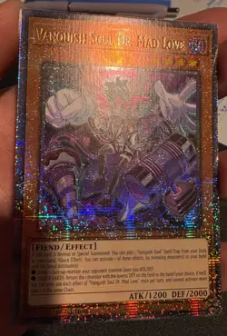 Vanquish Soul Dr. Mad Love Quarter Century Secret Rare RA04-EN045 Yugioh NM 1st - Image 1