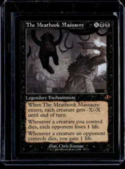 MTG: Innistrad Remastered #387 The Meathook Massacre (Retro) ðŸ¡ - Image 1