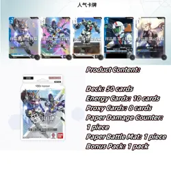 BANDAI Gundam Card IN STOCK Game Heroic Beginnings Starter Deck ST01 TCC Chinese - Image 2