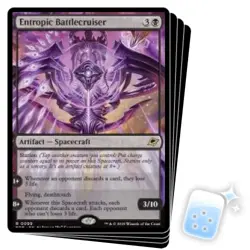 PRESALE ENTROPIC BATTLECRUISER X4 Edge Of Eternities EOE Magic MTG MINT CARD - Image 1