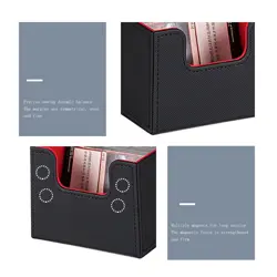 Card Game Storage Deck Carrying Case Holds 120 Cards Storage for TCG CCG - Image 6
