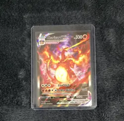 Pokemon TCG Sword & Shield Charizard VMAX Black Stars Promo - Image 2