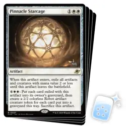 PRESALE PINNACLE STARCAGE X4 Edge Of Eternities EOE Magic MTG MINT CARD - Image 1