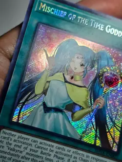 Yugioh Mischief of the Time Goddess SHVA-EN007 Secret Rare 1st Edition - Image 7