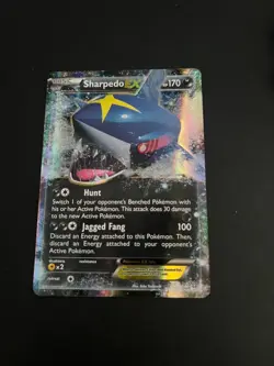 Sharpedo EX Holo XY Primal Clash Pokémon Card 91/160 Trading Card TCG - Image 1