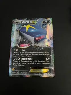 Sharpedo EX Holo XY Primal Clash Pokémon Card 91/160 Trading Card TCG - Image 7