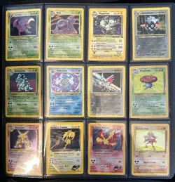 Pokemon Card Lot Binder Collection vintage Neo Gym Holos 1st Editions #1 LP-NM - Image 1