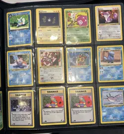 Pokemon Card Lot Binder Collection vintage Neo Gym Holos 1st Editions #1 LP-NM - Image 3