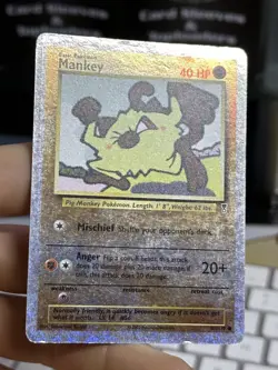 Mankey 81/110 Legendary Collection 2002 Reverse Holo Nintendo Pokémon Card TCG - Image 15
