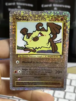 Mankey 81/110 Legendary Collection 2002 Reverse Holo Nintendo Pokémon Card TCG - Image 3