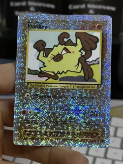 Mankey 81/110 Legendary Collection 2002 Reverse Holo Nintendo Pokémon Card TCG - Image 4