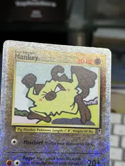 Mankey 81/110 Legendary Collection 2002 Reverse Holo Nintendo Pokémon Card TCG - Image 7