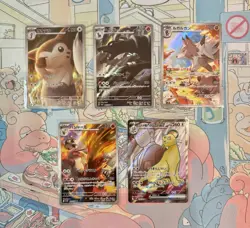 TCG Pokemon AR Japanese Lot of 5 Cards Scarlet & Violet NM US Seller - Image 3