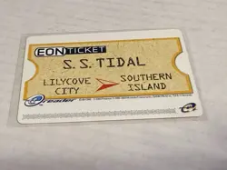 Pokemon Eon Ticket Promo e-Reader E Card Ruby & Sapphire - Image 3