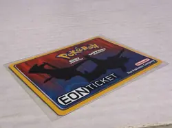 Pokemon Eon Ticket Promo e-Reader E Card Ruby & Sapphire - Image 5