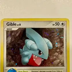 VINTAGE 2007 MP Gible POP SERIES 6 7/17 Cosmos Holo Promo Pokemon Card - Image 8